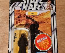 Star Wars Jawa 3.75 " Scale (Unpunctured) From The New Retro Collection New & Unopened