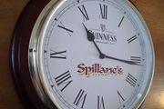 Guinness Draught Brass Bezel Wall Clock