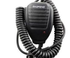 2-Way Radio Handheld Shoulder Speaker Mic | Compatible with Baofeng UV-5R, BF-888S, BF-T1  - 26112