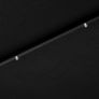Outdoor Parasol with LED Lights and Steel Pole 300 cm Black Image 2
