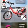 14 Inch Balance Bike for sale with brake, bell and stand Image 6