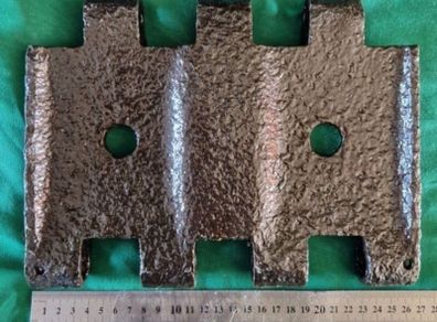 Soviet russian, track link for a BT-7 tank