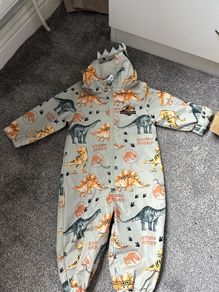 Jurassic world puddle suit