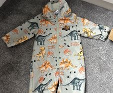Jurassic world puddle suit