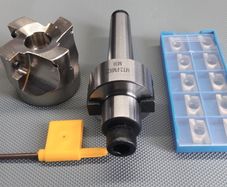 Face mill and inserts (50mm)