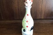 1950s/60s Vintage ceramic Clown musical Decanter "how dry am I "