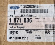 Ford Kuga Radio Screen Lcd Display Sat Nav Mk2 2012 - 2017 Em5t-18b955-da Cam