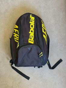 Babolat Aero Tennis Backpack (Black/Yellow)