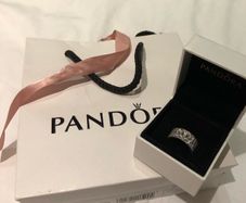 Pandora Shimmering Leaves Ring
