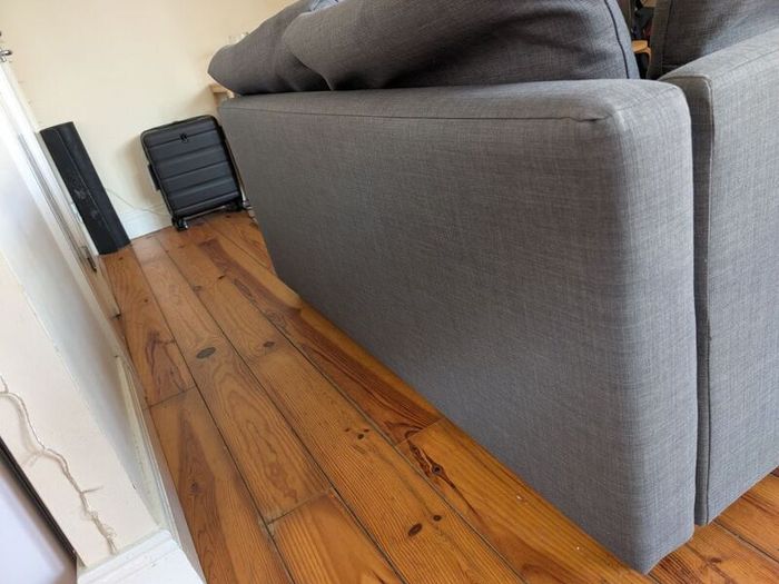 Pull out couch/Sofa bed with storage