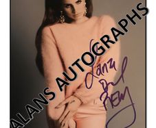 Lana Del Rey Autograph