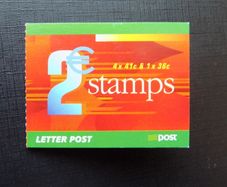 Ireland 2002.Definitive Stamps in Booklet.Containing Scarce 36c Wren stamp.MNH.
