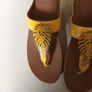 Fitflop Sandals With Decorative  Pattern. S.5. Worn 1 Time. Image 2