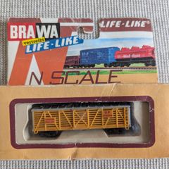 Life-Like N Scale Union Pacific Freight Wagon with Original Box BRAWA