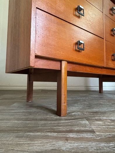 Vintage Retro Mid Century Teak Sideboard/Chest of Drawers by Symbol