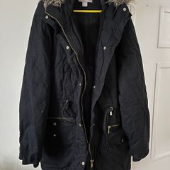 Ladies Parker coat H&M size 24