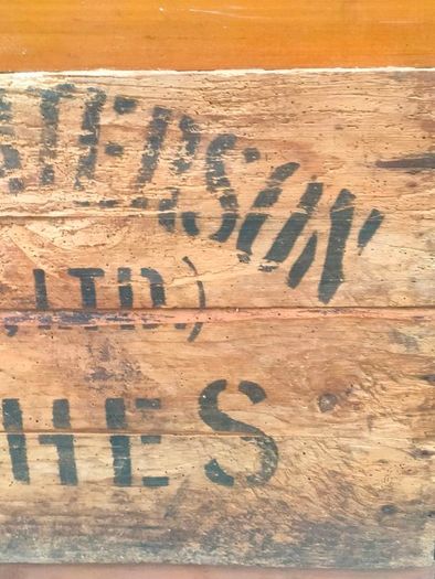 Large Art Deco Irish wooden sign