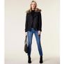 Karen Millen - WOOL Aviator Jacket - Navy - True UK 8 - BNWT RRP 260 Image 4
