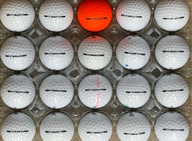 20 used Srixon Soft Feel golf balls