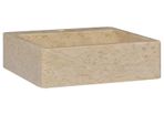 Sink Cream 40x40x12 cm Marble