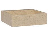 Sink Cream 40x40x12 cm Marble
