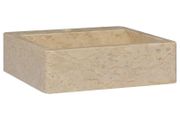 Sink Cream 40x40x12 cm Marble