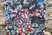 Egregore  Original Acrylic Painting 40x50cm | TFFTF Art