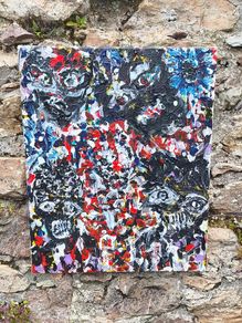 Egregore  Original Acrylic Painting 40x50cm | TFFTF Art