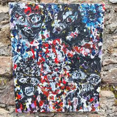 Egregore  Original Acrylic Painting 40x50cm | TFFTF Art