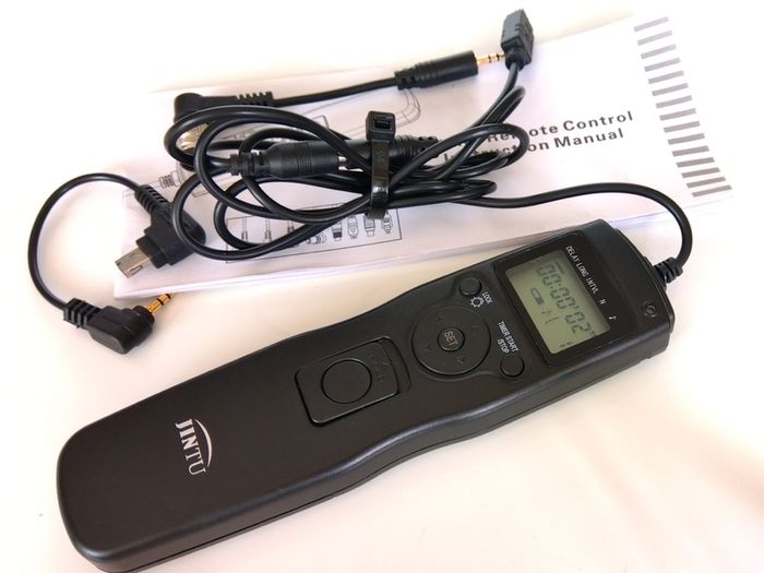 Jinto LCD digital time remote control shutter intervalometer