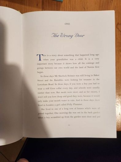 The Chronicals Of Narnia Compilation.  2 Books In Presentation Folder. Large Volume Hardback In Very Good Condition.