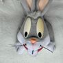 Looney Tunes Bugs Bunny Daffy Duck Beanbag Plush Play-By-Play Toys 1997 Used Please look at the pictures Image 7