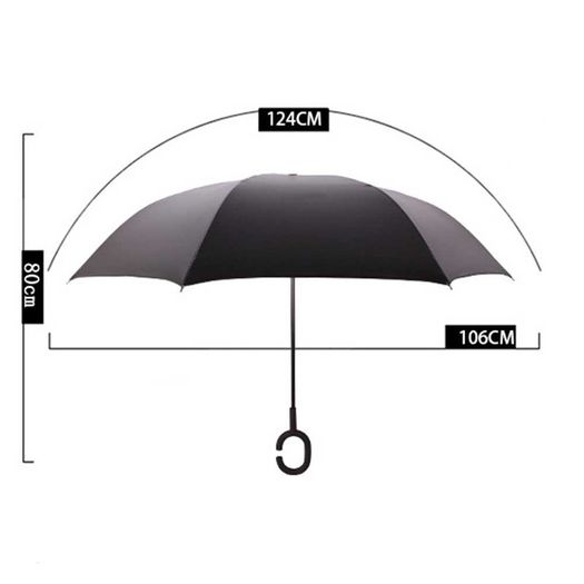 New 2016 Innovation Idea for the umbrella Double Layer Inverted Umbrella  Strong Waterproof and Windproof