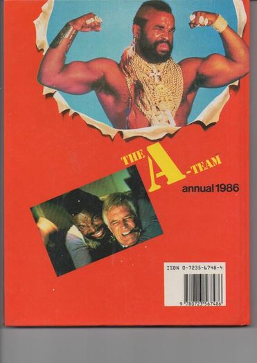 The A-Team Annual 1986 Uk Hard Back Book