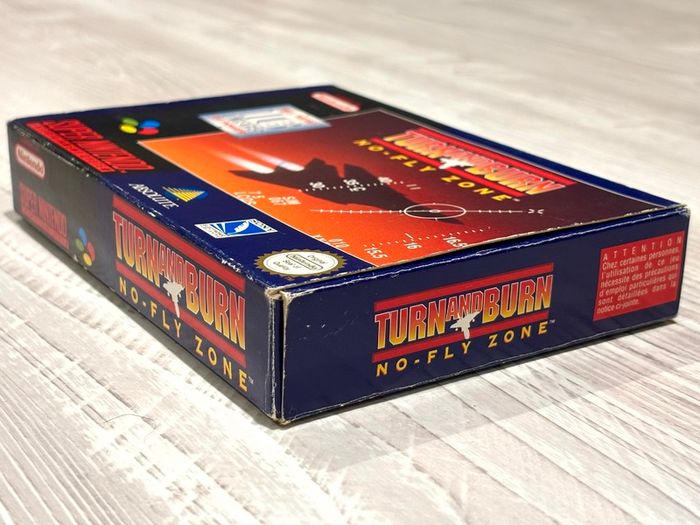 Turn and Burn: No Fly Zone for Nintendo SNES - Boxed