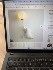 Teddy bear wall light