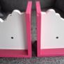 Pink butterfly bookstands//bookends Image 2