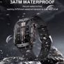 Waterproof smart Sport Military Watch Men Bluetooth Call Android IOS Wifi huawei Image 2