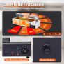 3Pan Commercial Food Warmer 3x12QT Electric Steam Table with Tempered Glass Cover  for Catering Restaurants Image 6