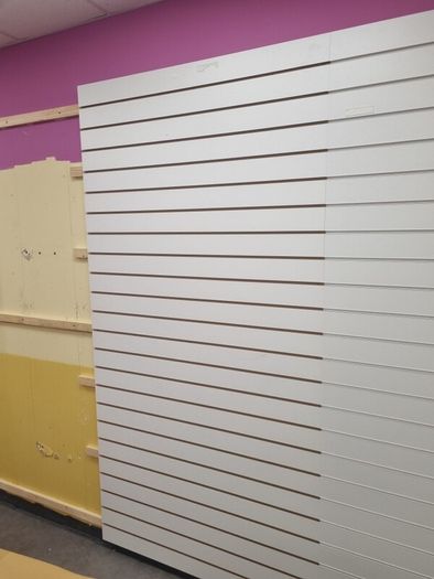 Slat wall and accessories