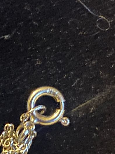 Sterling silver cross on a 925 chain