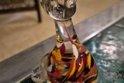 Vintage Medina glass cat