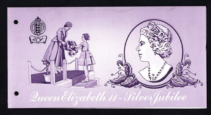 1977 Jersey The 25th Anniversary of the Coronation of Queen Elizabeth II Commemorative Stamps Presentation Pack