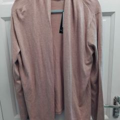 brown flow down cardigan 16 to 18 tags