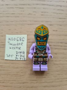 lego njo0686 thunder keeper, set ninjago 71748, 71746, 71747