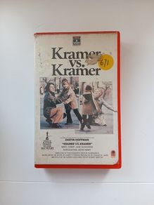 Kramer VS Kramer Film Original Large Ex Rental Box With Holographic Label And RCA Columbia Window Etching.