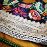 Floral embroidered bag Image 3