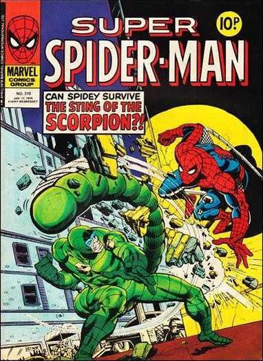Super Spider-Man Marvel Comics Jan 1979 -Issues #308 and #310