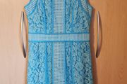 Warehouse blue lace Dress UK 12