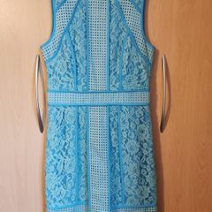 Warehouse blue lace Dress UK 12